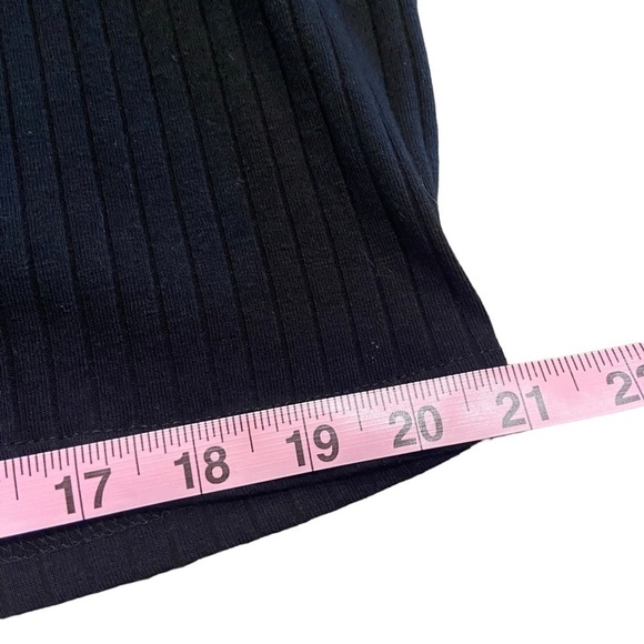 Rue+ Full Circle Trends Black Henley Short Sleeve Black Dress Size 2X - Picture 5 of 7